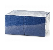 Салфетки БигПак интенсив 24*24, синие (ТНП)