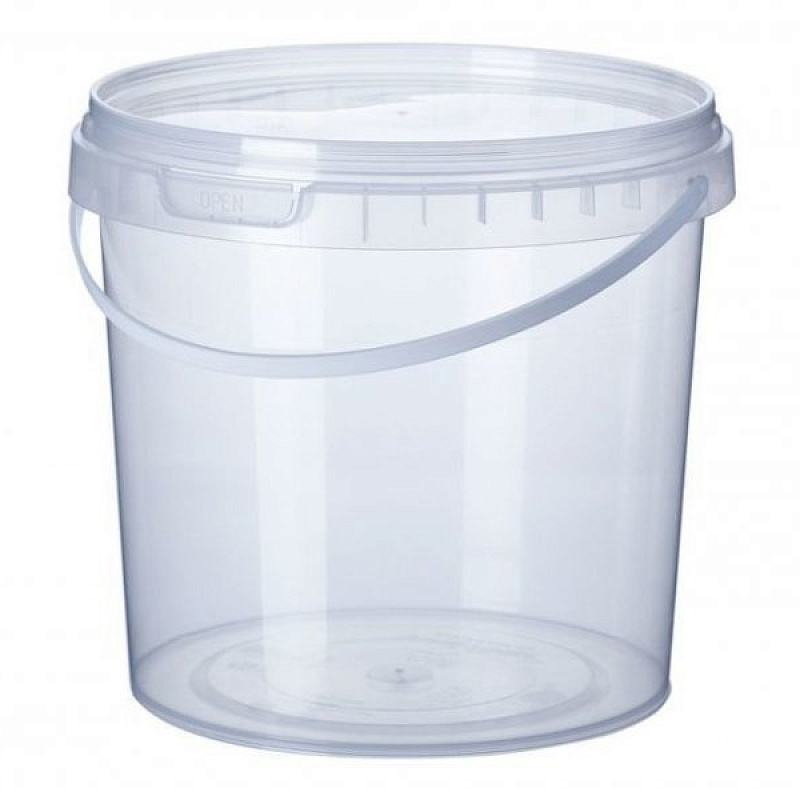 Ведро 0,5л с крышкой и ручкой