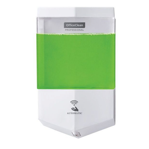 Диспенсер для жидкого мыла OfficeClean Professional Original, наливной, сенсорный, белый, 0.6л 30414