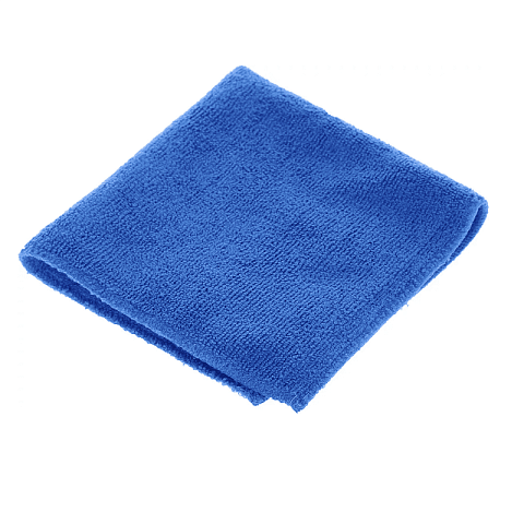 Салфетка из микрофибры 30х30 голубая, 320 г/м2