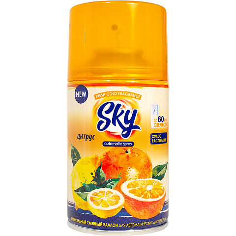 Сменный баллон для освежителя воздуха "Цитрус", 250 мл