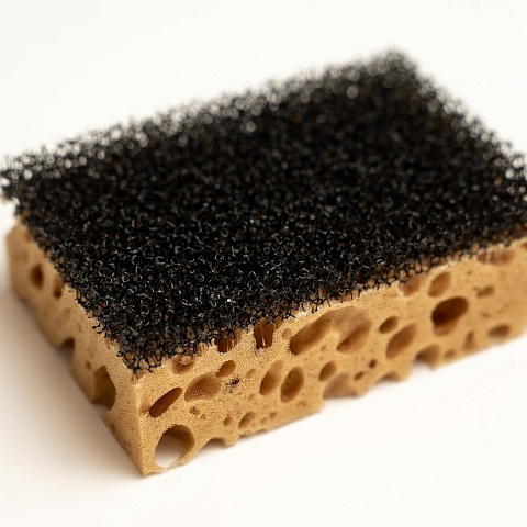 Губка БОБ с абразивом 96х64х33мм