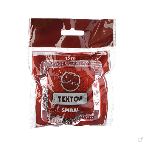 Мочалка для посуды Textop-Mini спиральная 15гр.