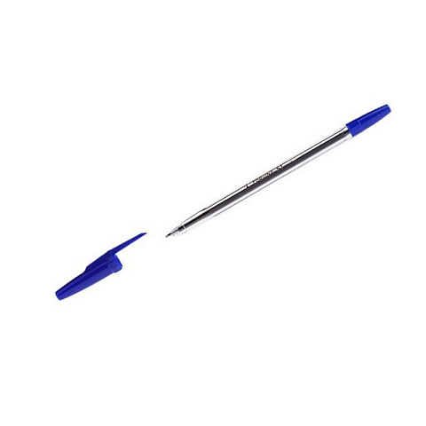 Ручка шариковая Corvina "51 Classic" синяя, 1,0мм, прозрачный корпус