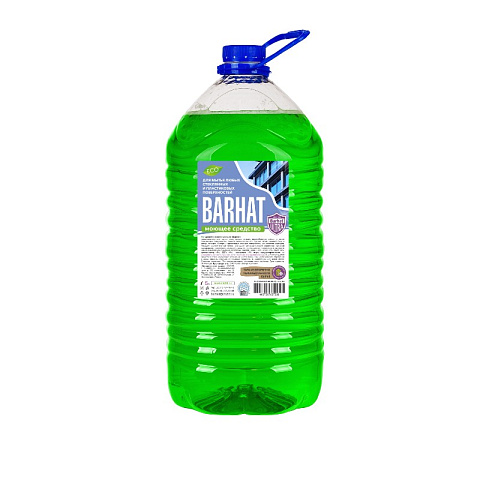 Средство для мытья стекол и зеркал Бархат, ПЭТ, 5л