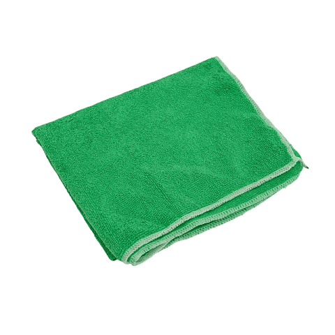 Салфетка из микрофибры 30х30 зеленая, 320 г/м2