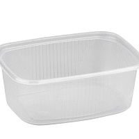 Контейнер серии 12, 125мл/ прозрачный без крышки