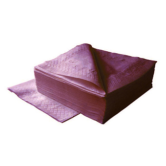 Салфетки бумажные Ресторатор 33*33 2 сл. 200л. темная фуксия