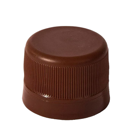Крышка для бутылки d-28/100шт, коричневая