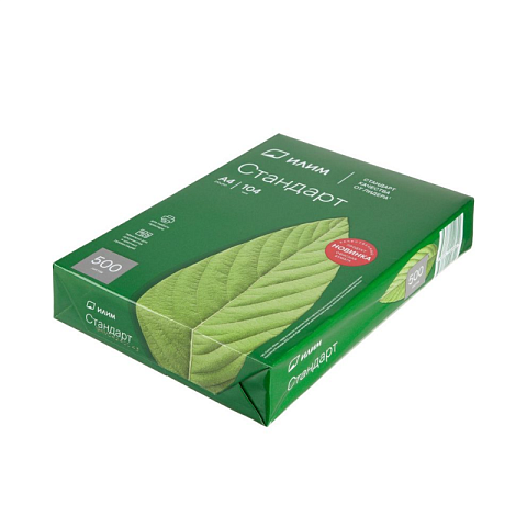 Бумага Илим Стандарт А4, 80г/м2, 500л., 146%