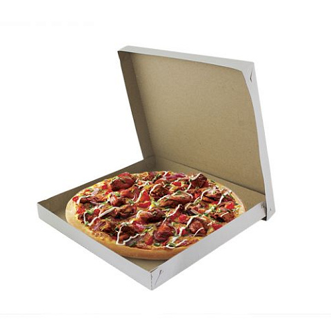Коробка под пиццу, 250*250*40мм/ белый