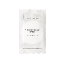 Гигиенический набор во флоупаке (2 ватные палочки + 3 диска) Suite collection