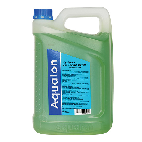 Средство для мытья посуды AQUALON 5л яблоко