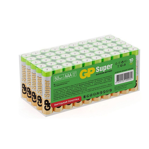 Батарейка GP Super AAA (LR03) 24A алкалиновая (мизинчиковая)