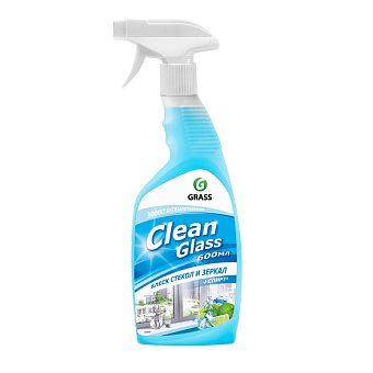 Средство для стекол и зеркал Grass Clean Glass голубая лагуна 600мл_УС