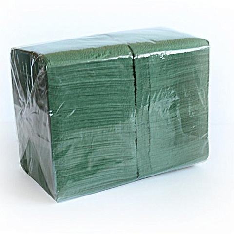 Салфетки БигПак интенсив 24*24 400, зеленые