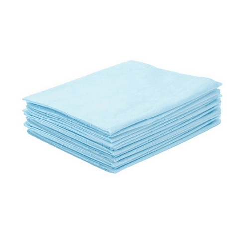 Простыня одноразовая Чистовье Комфорт в сложении 200 x 80 см 18 г/кв.м (20 штук), голубая 