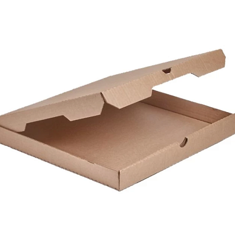 Коробка под пиццу, 250*250*40мм/ крафт