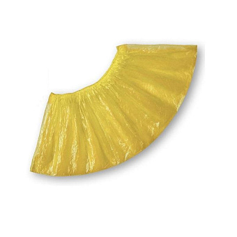 Бахилы одноразовые детские 2.5 г желтые (50 пар в упаковке)