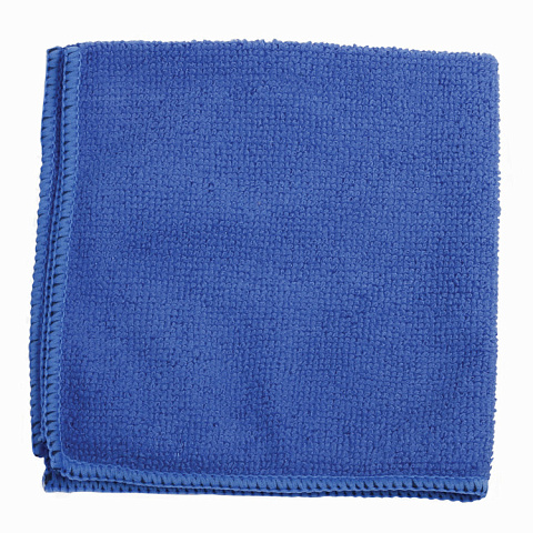 Салфетка из микрофибры 30х30 голубая, 320 г/м2