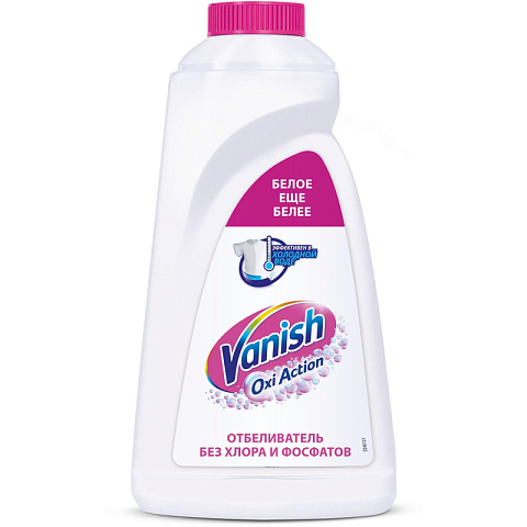 Пятновыводитель VANISH OXI Кристальная белизна  1л