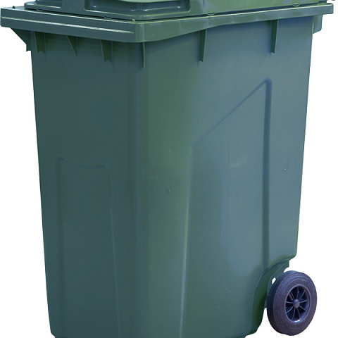 Мусорный контейнер 360л зеленый