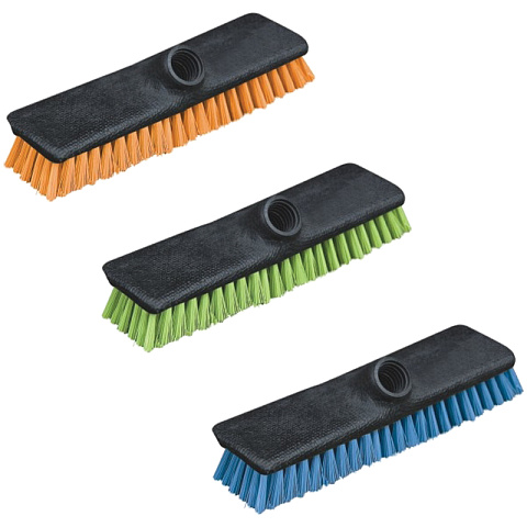 Щетка для уборки York "Centi", скраббер, ширина 24см, длина щетины 2,5см, без рукоятки, цвет ассорти