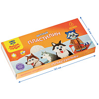 Пластилин Мульти-Пульти 