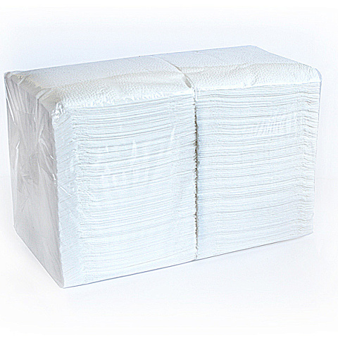 Салфетки БигПак 24*24 350 листов, белые (ТНП)