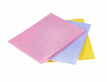 Салфетки вискозные кухонные 38х30 эконом, 5шт