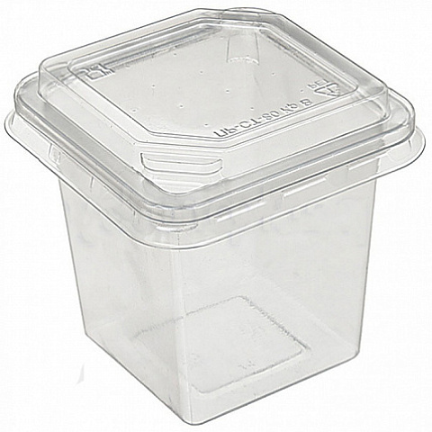 Креманка с крышкой ПР-СТ-80х75, 220мл 