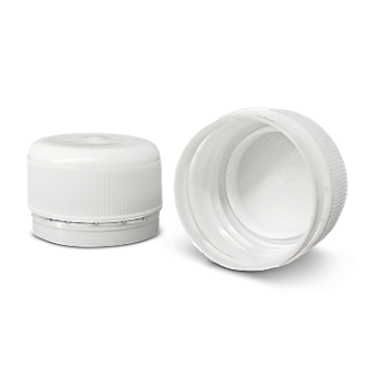 Крышка для бутылки d-28/100шт, белая