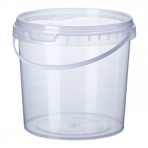 Ведро 0,5л с крышкой и ручкой