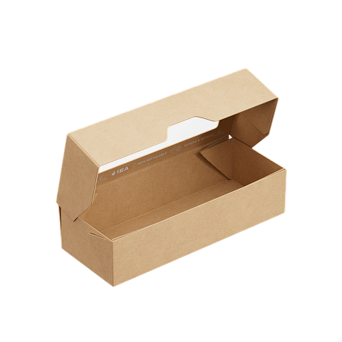 Упаковка для макарун, 170*70*40мм /крафт