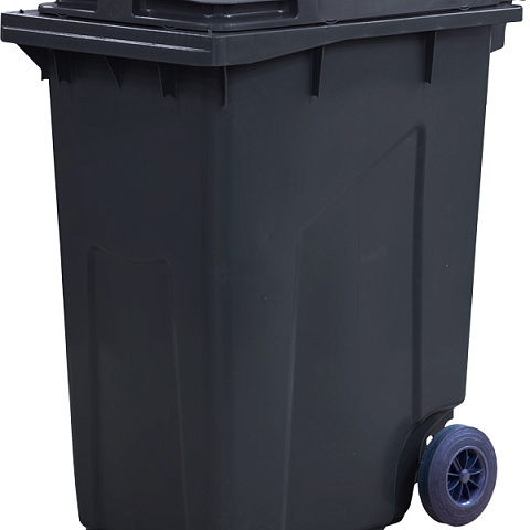 Мусорный контейнер 360л черный