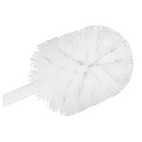 Ерш для унитаза с подставкой OfficeClean, 38*7,5*9,7см, нержавеющая сталь, хром