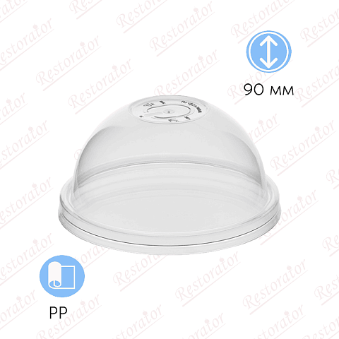Крышка купольная с прорывным отверстием d-90