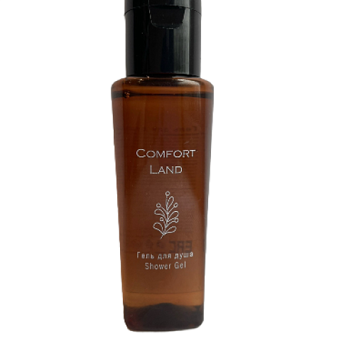 Гель для душа во флаконе (биоразлагаемый) 30мл, крышка флип-топ