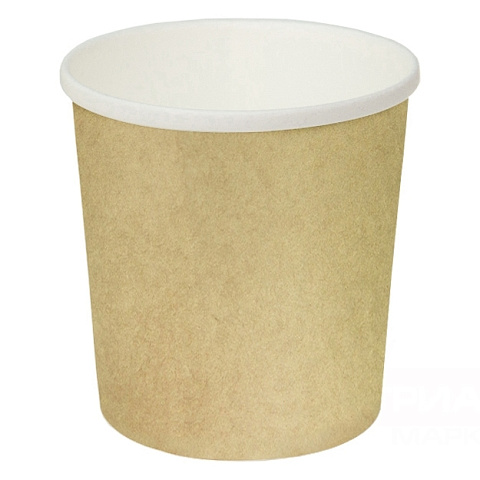 Контейнер для супов бумажный, d-100/ 500мл без крышки