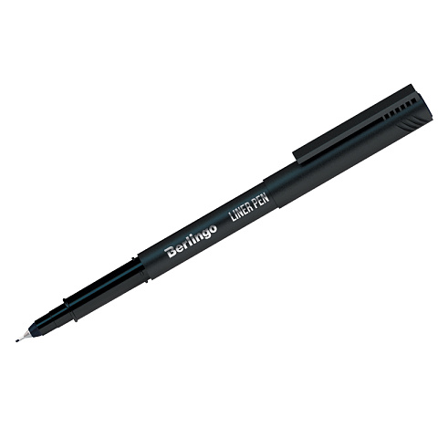 Ручка капиллярная Berlingo "Liner pen" черная, 0,4мм 
