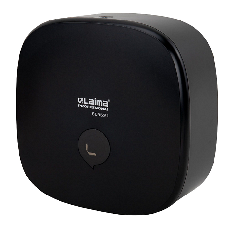 Диспенсер для туалетной бумаги LAIMA PROFESSIONAL PREMIUM BLACK (T2), черный